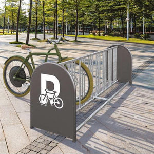 rastrelliera per biciclette a pavimento 1