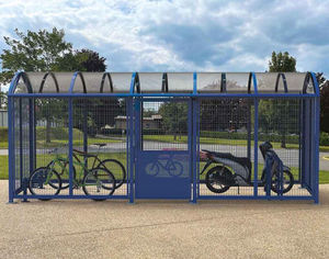 pensilina per biciclette per spazi pubblici