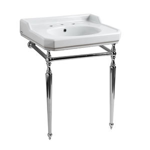 supporto per lavabo in metallo 1