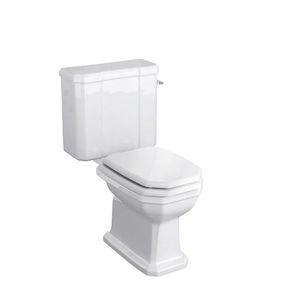WC monoblocco / in ceramica / con maniglia a leva
