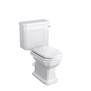 WC monoblocco / in ceramica / senza brida