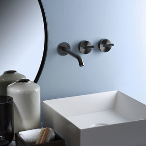 miscelatore doppio comando per lavabo