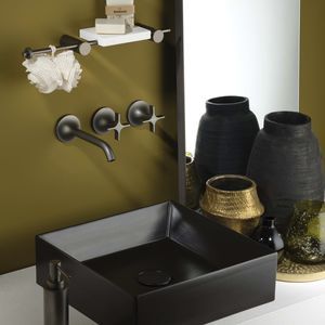 miscelatore doppio comando per lavabo
