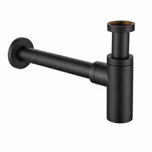 sifone per lavabo in metallo 1