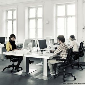 scrivania per open space