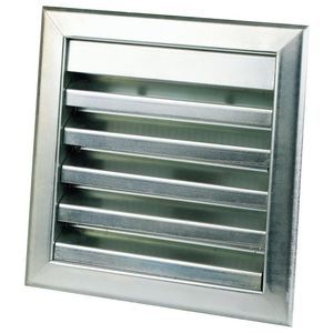 griglia di ventilazione in acciaio galvanizzato