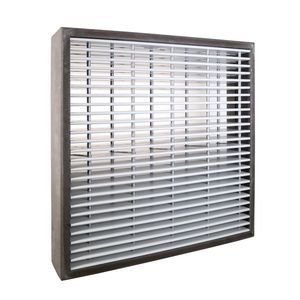 griglia di ventilazione in alluminio estruso