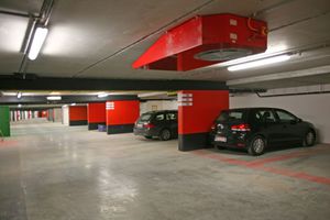 ventilatore estrattore di fumo / centrifugo / a soffitto / professionale