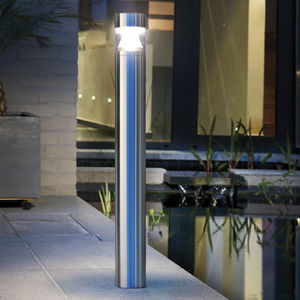 lampioncino da giardino / moderno / in alluminio / in acciaio inossidabile