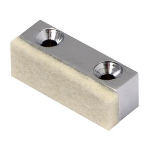 fermaporta in ottone cromato / in ottone placcato oro