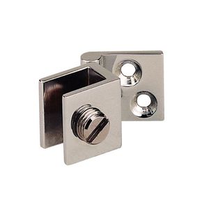 CERNIERA PER ANTE IN VETRO OTTONE CROMATO - Ferramenta Shopping - Foto 7