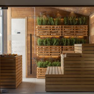 sauna per centro benessere