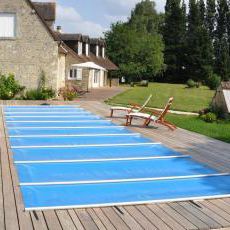 protezione per piscina a barre