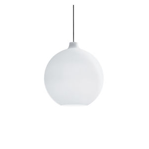 lampada a sospensione / moderna / in acciaio / in vetro