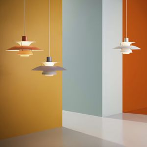lampada a sospensione / moderna / in alluminio / da interno