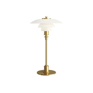 lampada da tavolo / moderna / in ottone / in metallo cromato