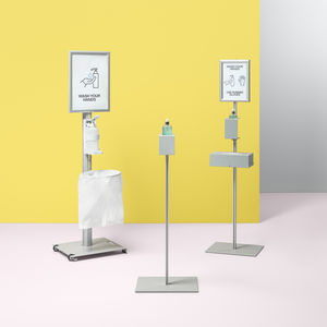 dispenser di gel igienizzante da terra 1