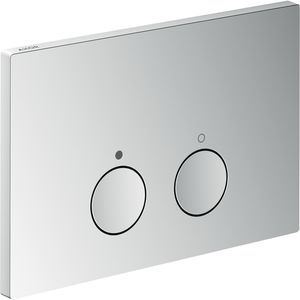placca di scarico doppia