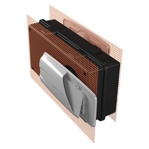 lastra di ventilazione a muro