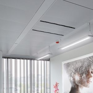 controsoffitto in acciaio