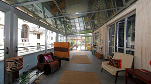 veranda in vetro / in alluminio / motorizzata