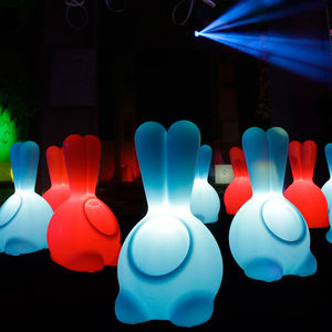 lampada da tavolo / design originale / in polietilene / LED