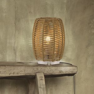 lampada da tavolo / moderna / in metallo / in corda