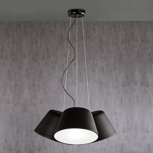 lampada a sospensione / moderna / in metallo / in acrilico