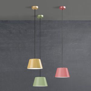 lampada a sospensione / moderna / in metallo / in acrilico