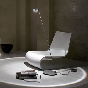 lampada da terra / moderna / in alluminio / in acciaio