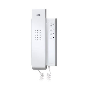 citofono audio bianco