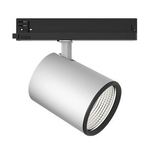 faretti a binario LED / tonda / in metallo / contract