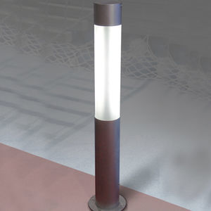 lampioncino da giardino / moderno / in acciaio inossidabile / in vetro borosilicato