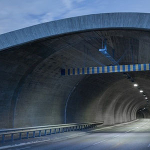 illuminazione per tunnel