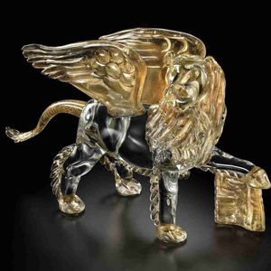 scultura in vetro soffiato