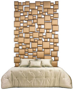 testiera per letto matrimoniale / design originale / in tessuto