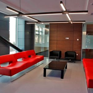 luce a sospensione / LED / in alluminio estruso / in policarbonato