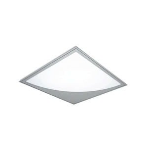 luce da incasso a soffitto / LED / quadrata / in lamiera d'acciaio
