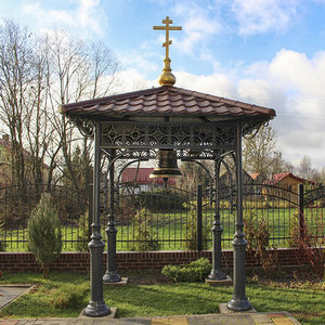 gazebo tetto in tegole