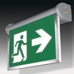 illuminazione di emergenza sporgente
