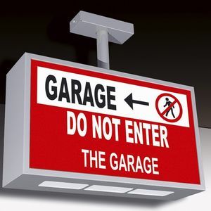 segnaletica di sicurezza per garage