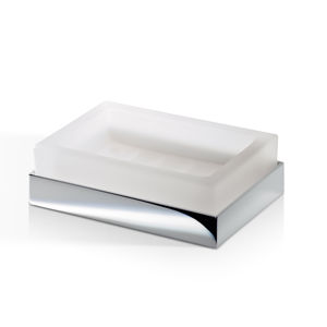 portasapone in ottone cromato