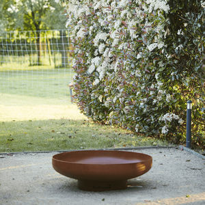 braciere da giardino a legna