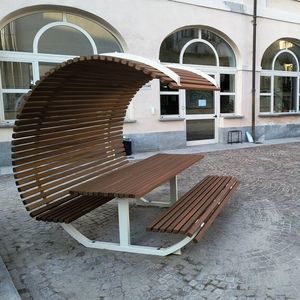 tendone parasole per parco giochi