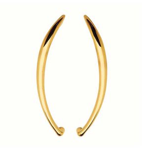 maniglia a tirante per porta / per finestra / in ottone / moderna