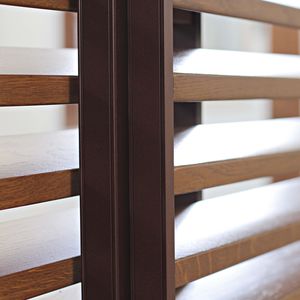 frangisole in alluminio / in legno / per facciata / per finestra
