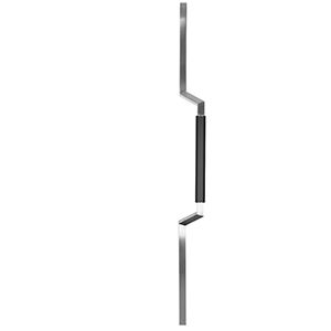 maniglia a tirante per porta / in acciaio inox / in alluminio anodizzato / moderna