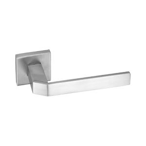 maniglia per porta / in acciaio inox / moderna / finitura spazzolata