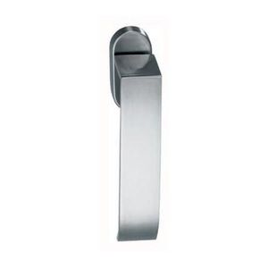 maniglia per finestra / in acciaio inox / moderna / finitura spazzolata