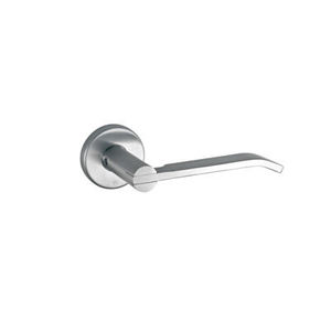 maniglia per porta / in acciaio inox / moderna / finitura spazzolata